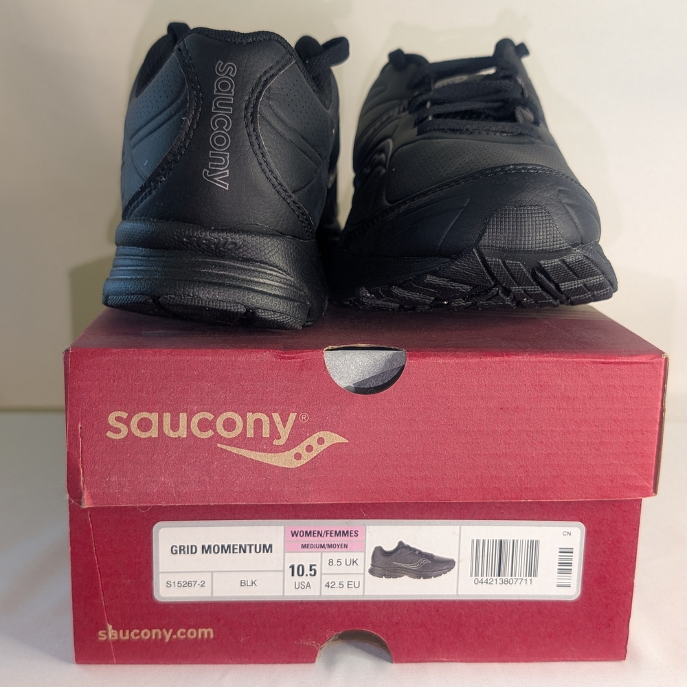 Saucony Women's Black Walking Shoes - Picture 7 of 8